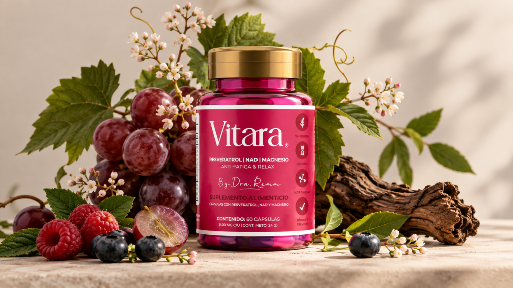 Resveratrol y menopausia: suplemento Vitara para el bienestar femenino